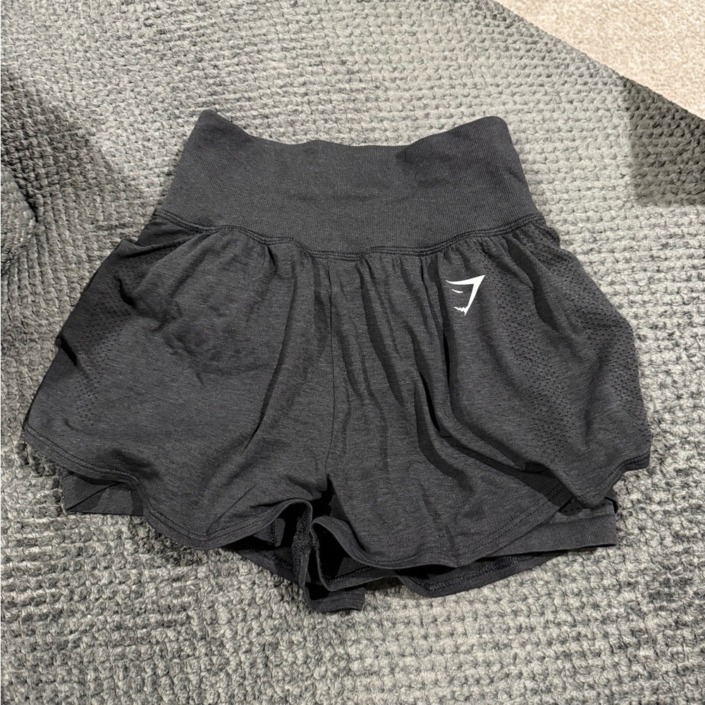 Gymshark Black Athletic Shorts for Active Comfort